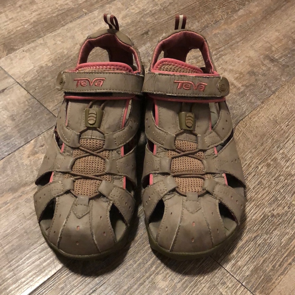 Teva sandals.